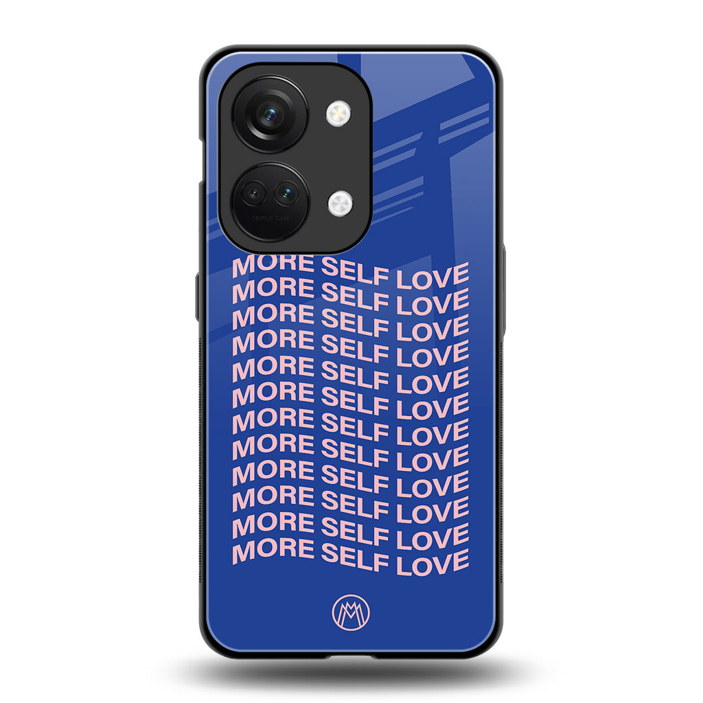 more self love back phone cover | glass case for oneplus nord 3