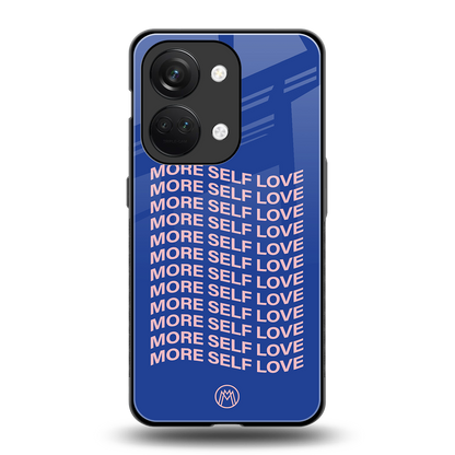 more self love back phone cover | glass case for oneplus nord 3