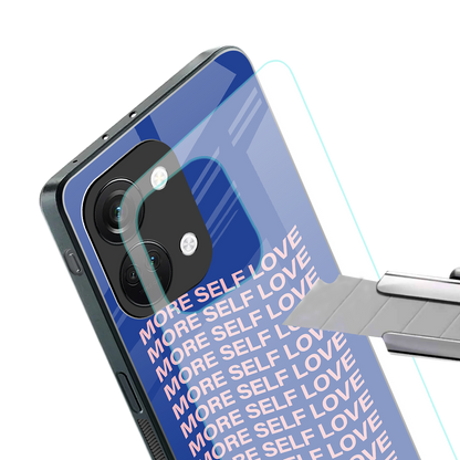 more self love back phone cover | glass case for oneplus nord 3