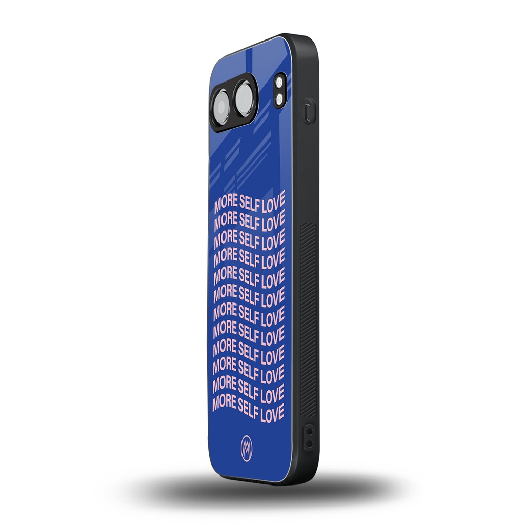 more self love back phone cover | glass case for oneplus nord 4