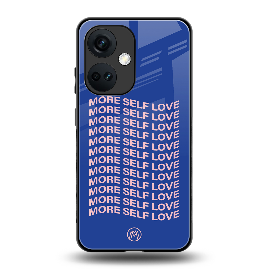 more self love back phone cover | glass case for oneplus nord ce 3