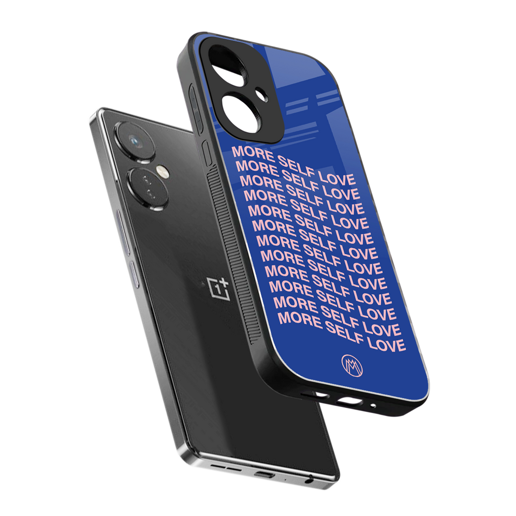 more self love back phone cover | glass case for oneplus nord ce 3
