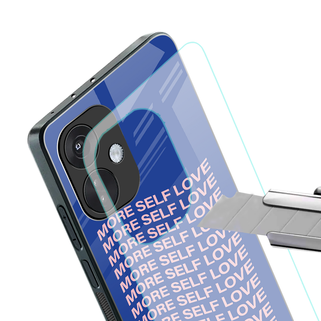 more self love back phone cover | glass case for oneplus nord ce 3