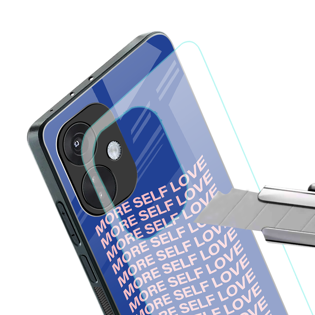 more self love back phone cover | glass case for oneplus nord ce 3