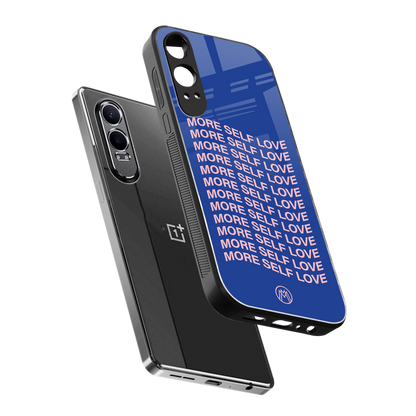 more self love back phone cover | glass case for oneplus nord ce 4 lite