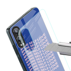 more self love back phone cover | glass case for oneplus nord ce 4 lite
