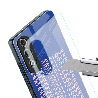 more self love back phone cover | glass case for oneplus nord ce 4