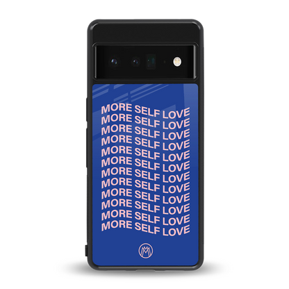 more self love back phone cover | glass case for google pixel 6 pro