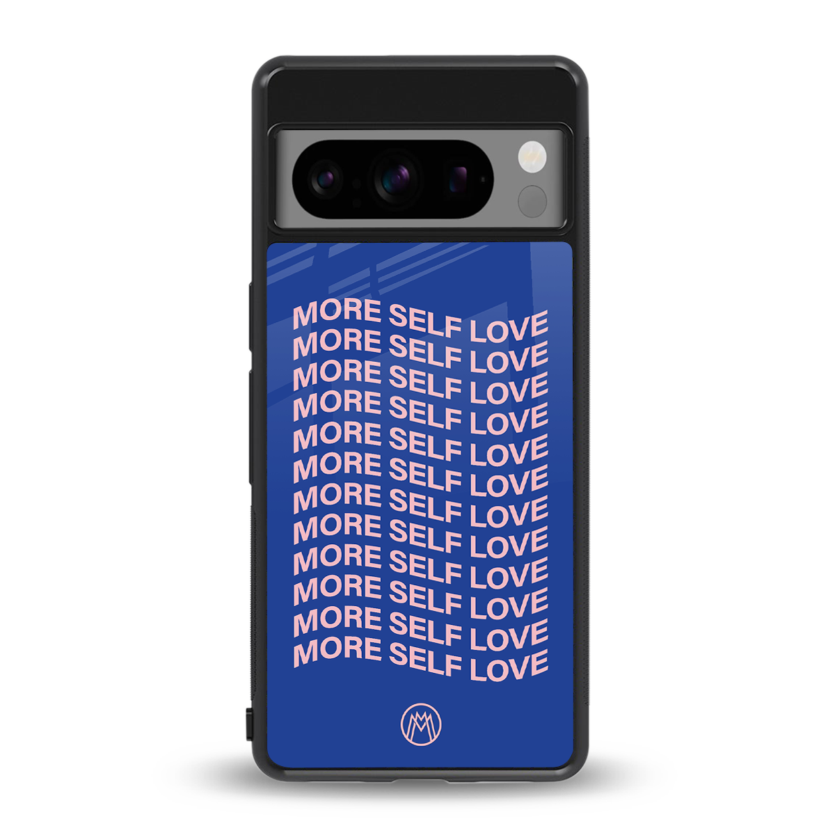 more self love back phone cover | glass case for google pixel 8 pro