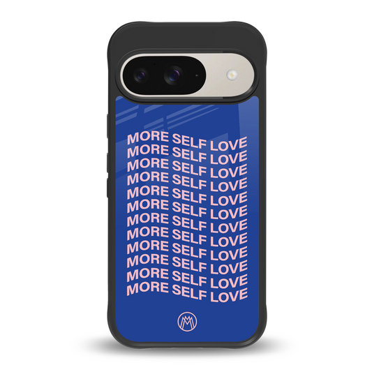 more self love back phone cover | glass case for google pixel 9