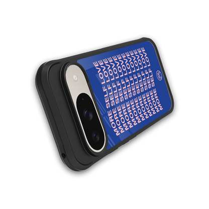 more self love back phone cover | glass case for google pixel 9
