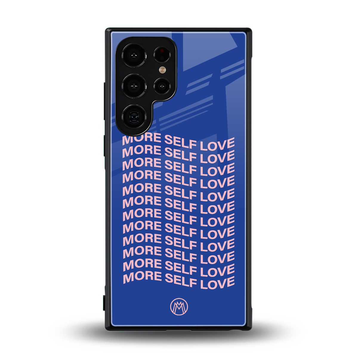 more self love back phone cover | glass case for samsung galaxy s23 ultra