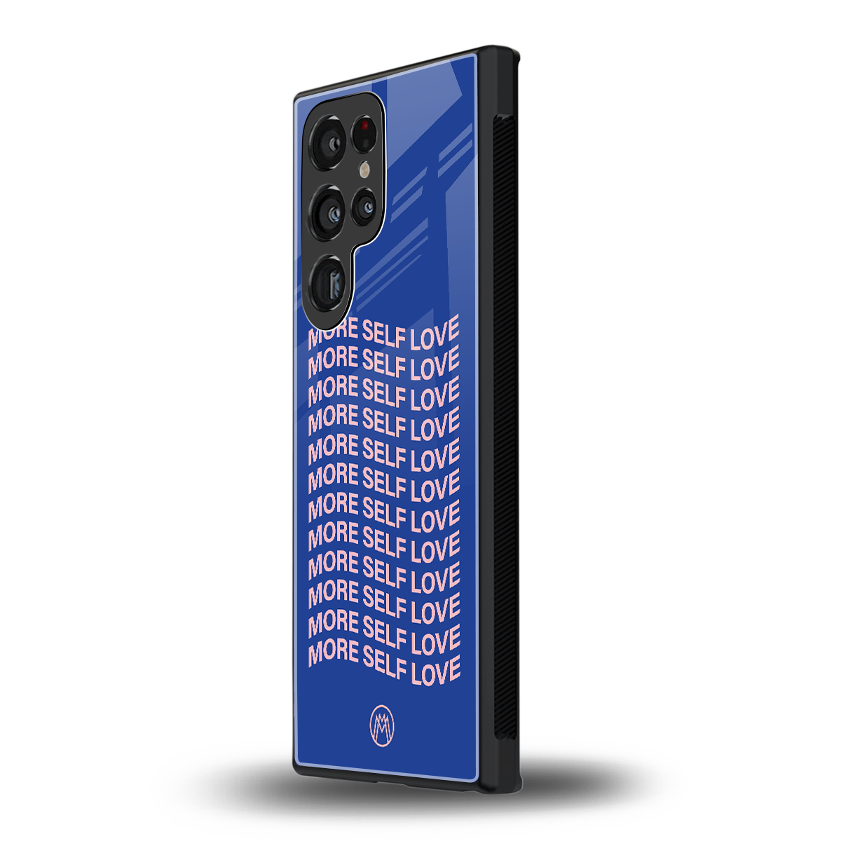 more self love back phone cover | glass case for samsung galaxy s23 ultra