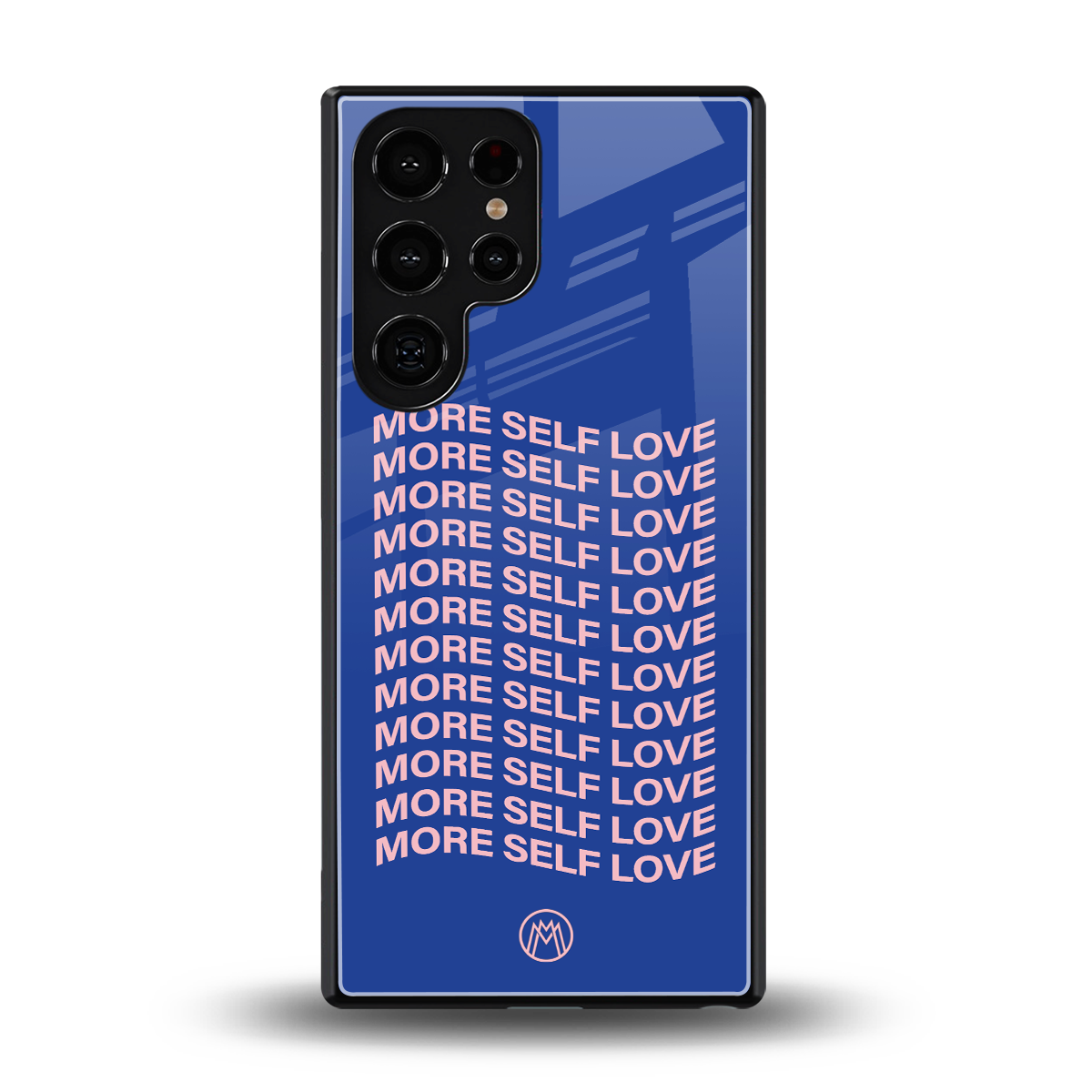 more self love back phone cover | glass case for samsung galaxy s25 ultra