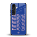 more self love back phone cover | glass case for samsung galaxy s23 plus