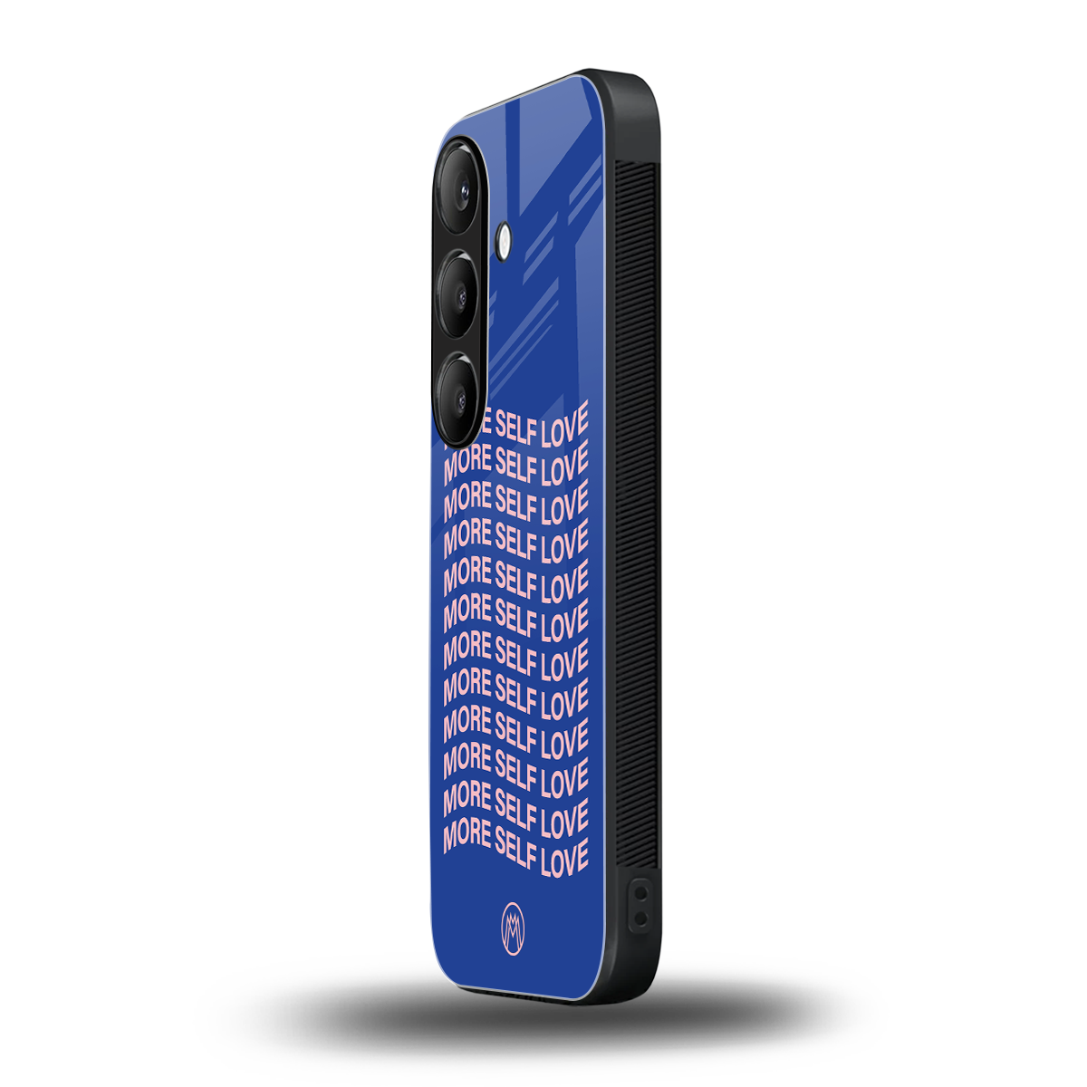 more self love back phone cover | glass case for samsung galaxy s24 plus