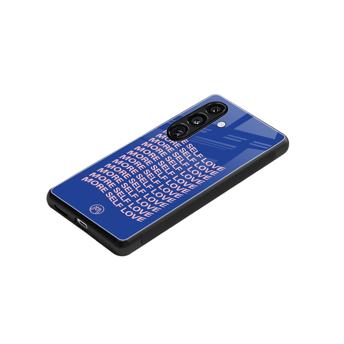 more self love back phone cover | glass case for samsung galaxy s24 fe