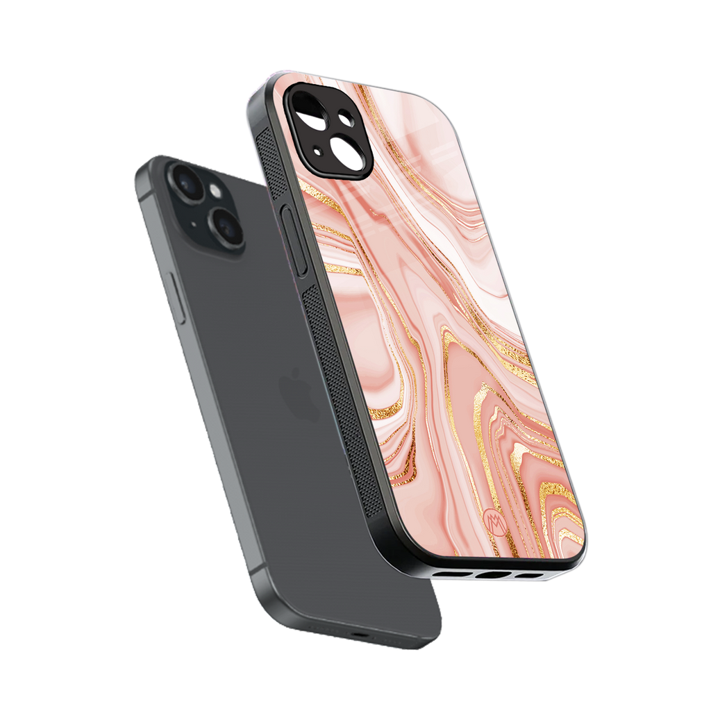 morning sunshine back phone cover | glass case for iphone 14 plus