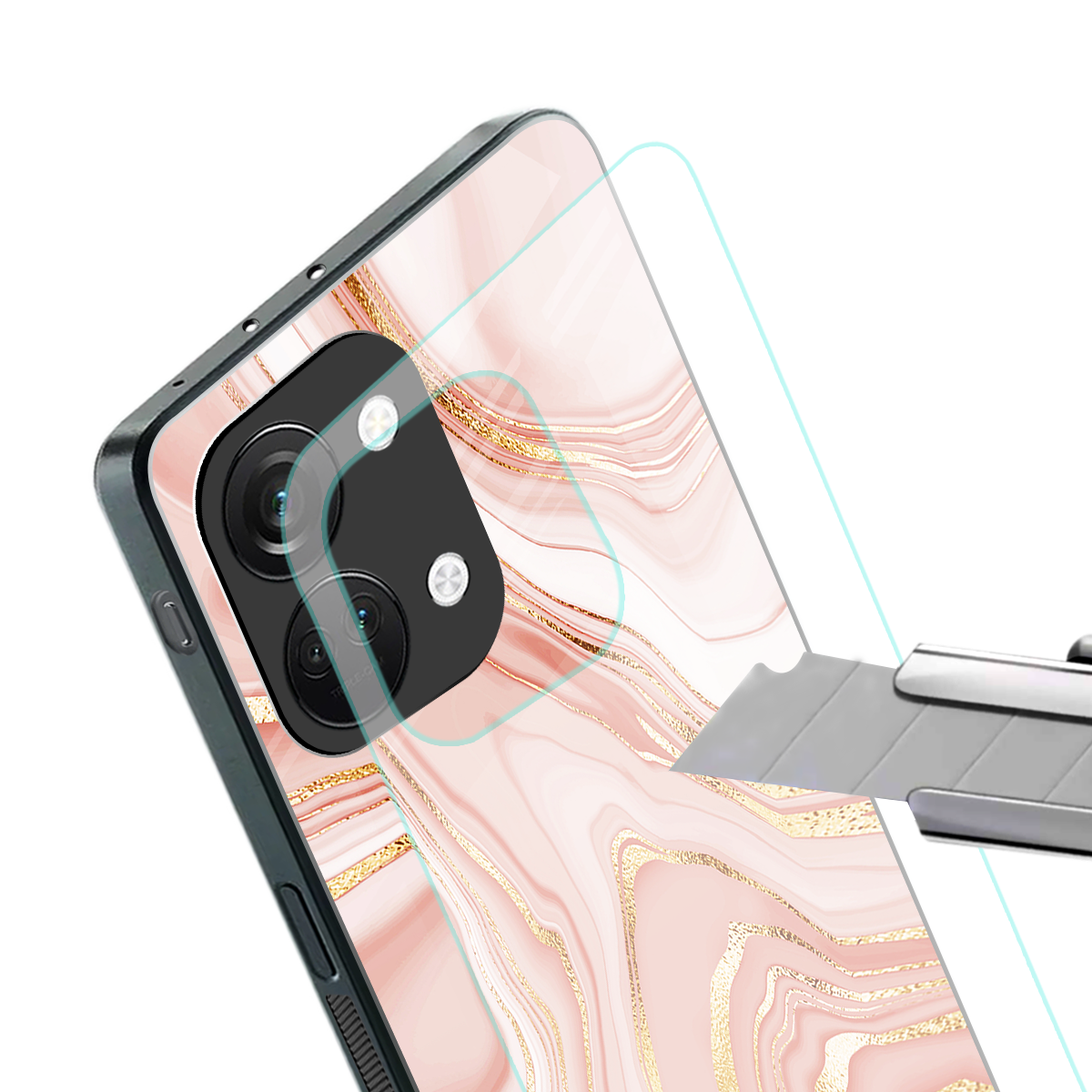 morning sunshine back phone cover | glass case for oneplus nord 3
