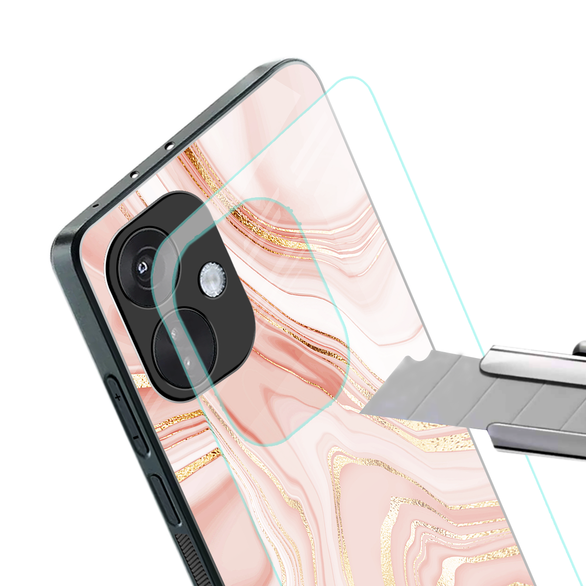 morning sunshine back phone cover | glass case for oneplus nord ce 3