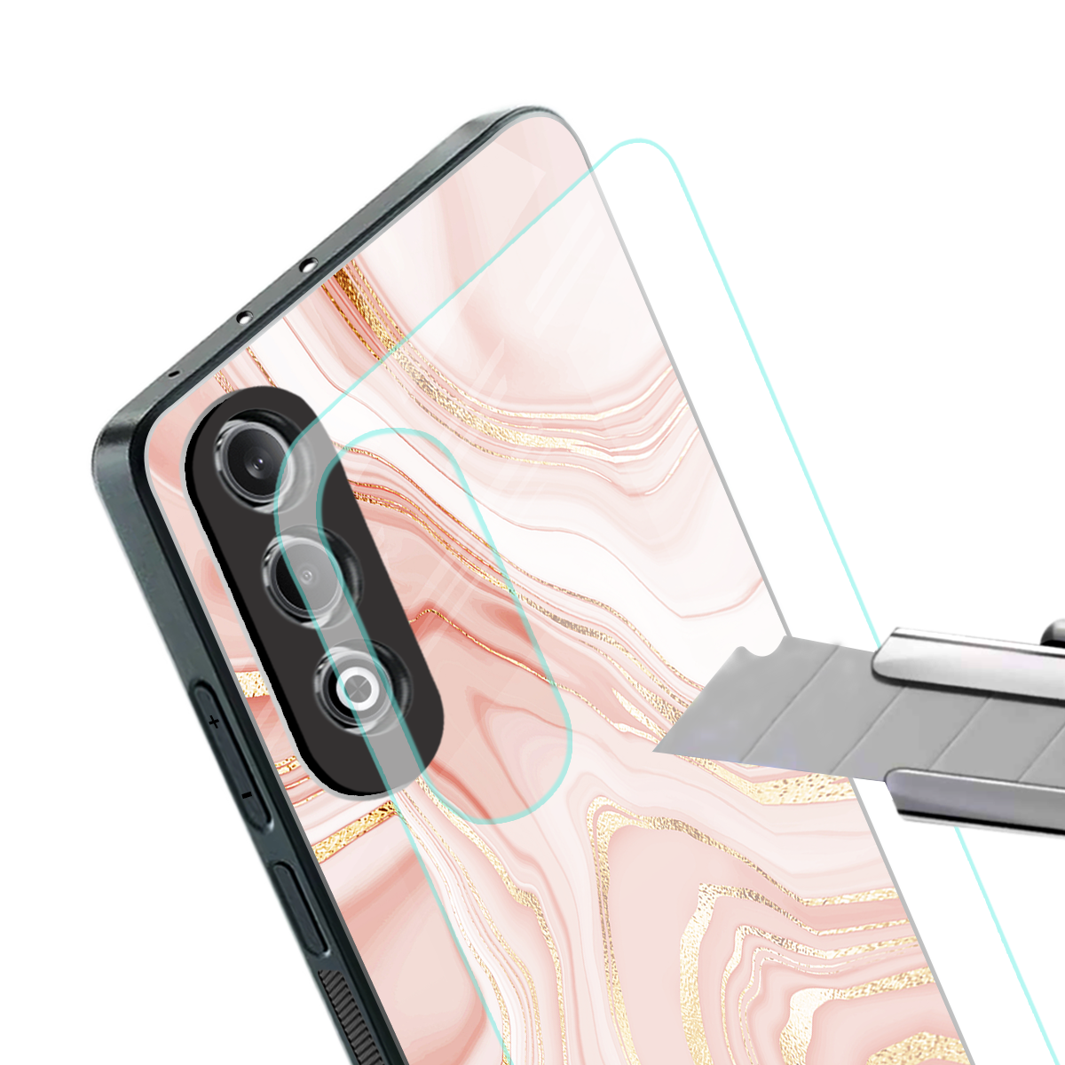 morning sunshine back phone cover | glass case for oneplus nord ce 4