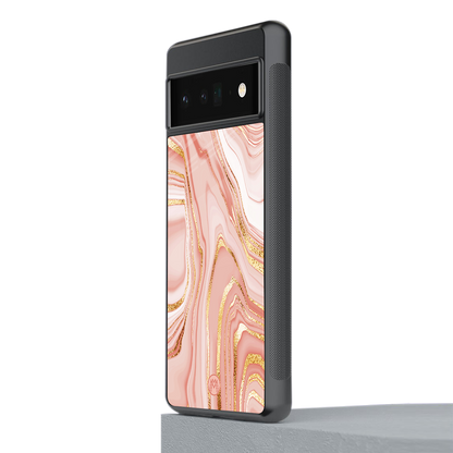morning sunshine back phone cover | glass case for google pixel 6 pro