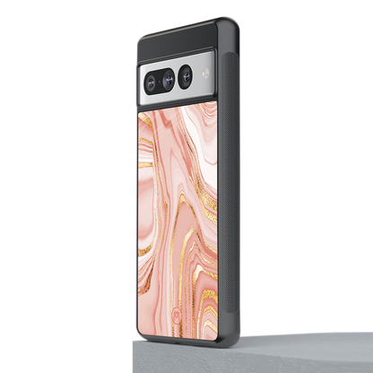 morning sunshine back phone cover | glass case for google pixel 7 pro