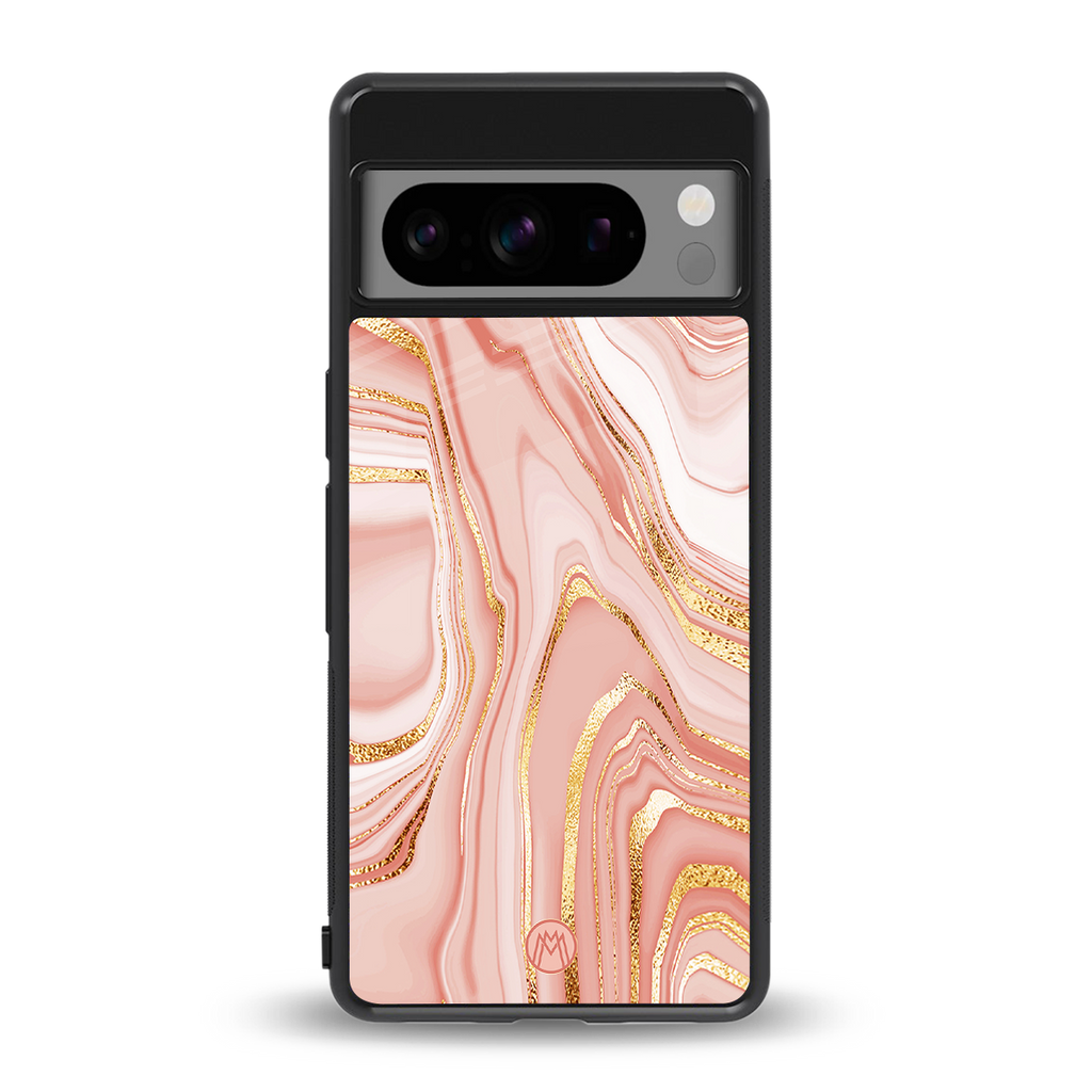 morning sunshine back phone cover | glass case for google pixel 8 pro