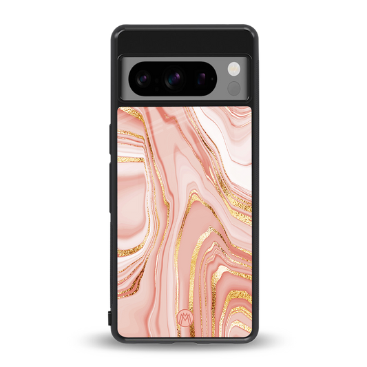 morning sunshine back phone cover | glass case for google pixel 8 pro
