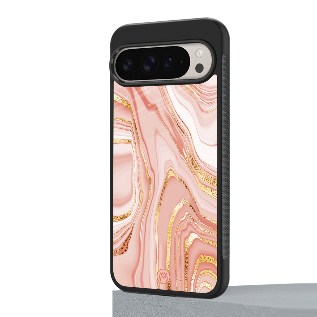 morning sunshine back phone cover | glass case for google pixel 9 pro