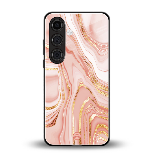 morning sunshine back phone cover | glass case for samsung galaxy s25 plus