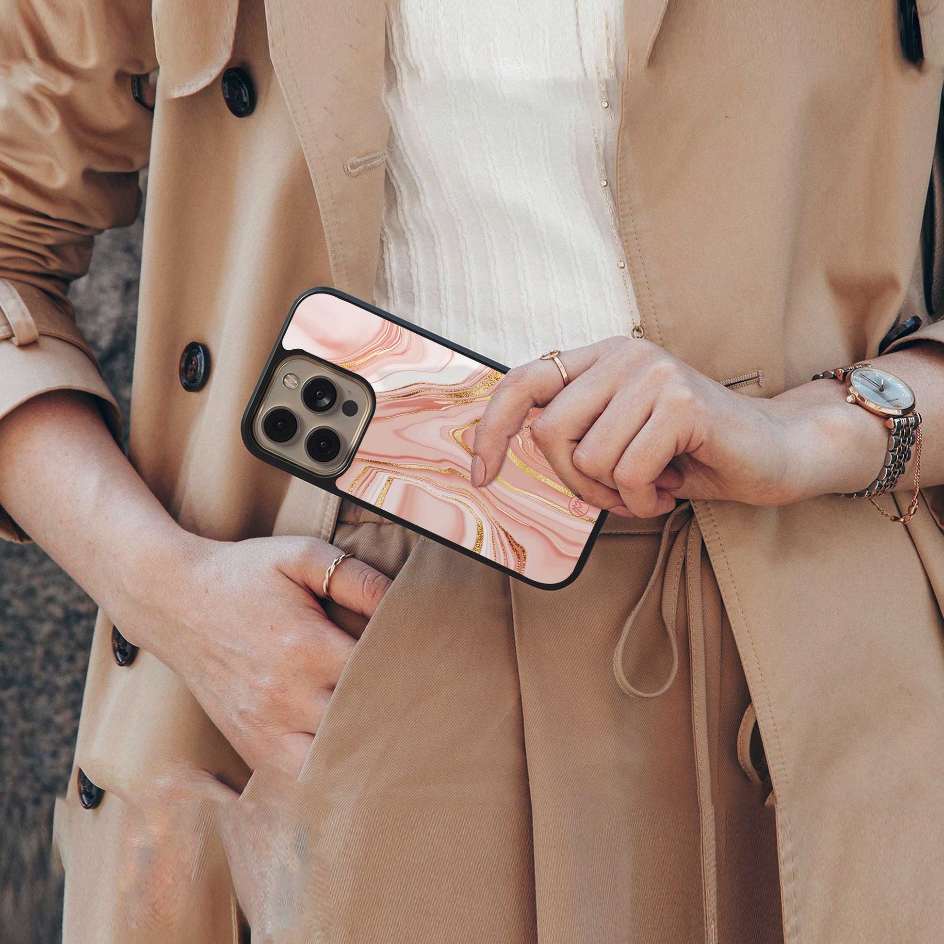morning sunshine back phone cover | glass case for iphone 13 pro max