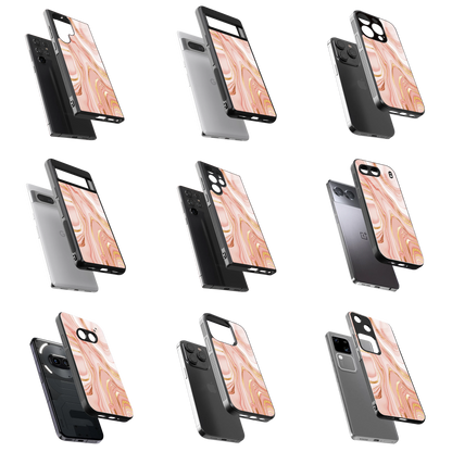 Durable Glass Back Mobile Case for iPhone, Samsung, OnePlus, Google Pixel, Redmi, Vivo, Oppo