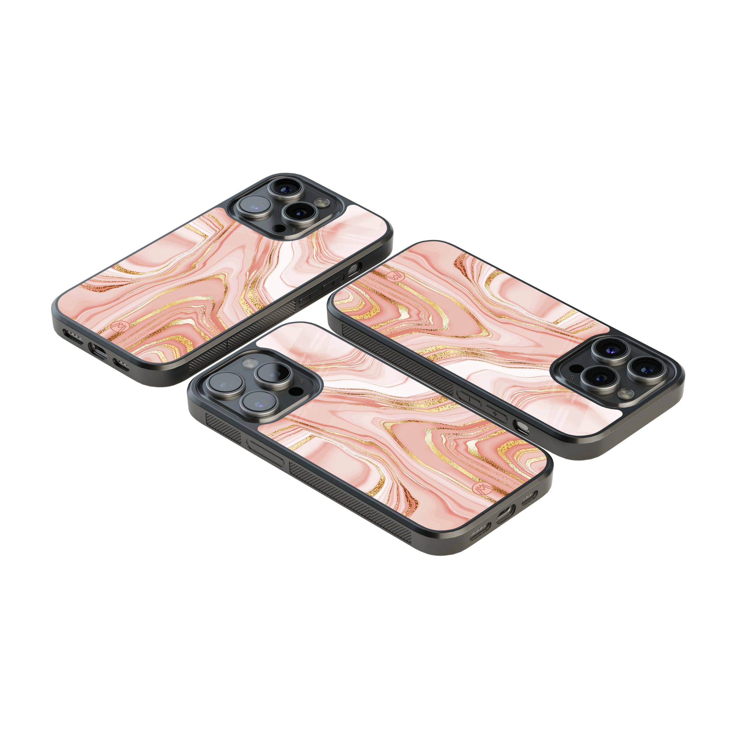 Luxury Glass Back Mobile Cover for iPhone, Samsung Galaxy, OnePlus, Pixel, Redmi & More