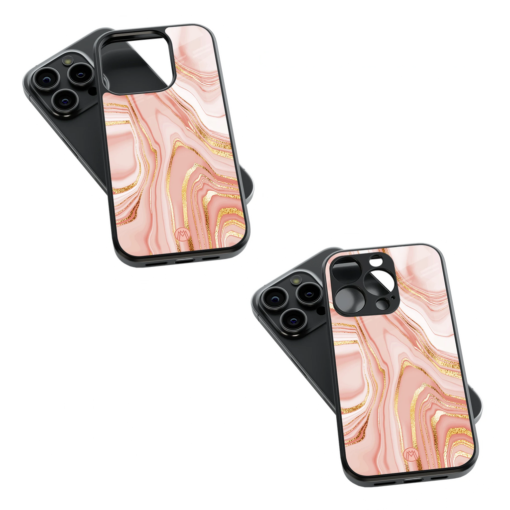 Trendy Glass Back Mobile Case for iPhone, Samsung, Redmi, OnePlus, Google Pixel, Motorola
