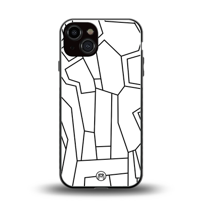 mosaic back phone cover | glass case for iphone 13