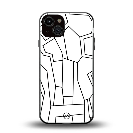 mosaic back phone cover | glass case for iphone 13