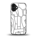 mosaic back phone cover | glass case for iphone 16 plus
