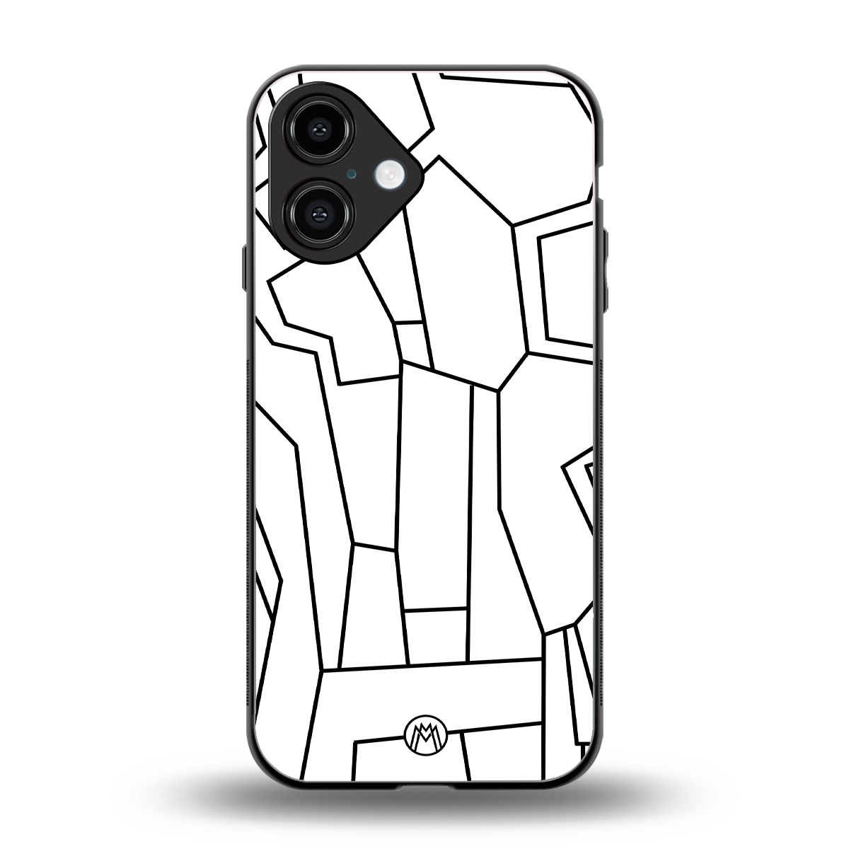 mosaic back phone cover | glass case for iphone 16