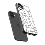 mosaic back phone cover | glass case for iphone 16