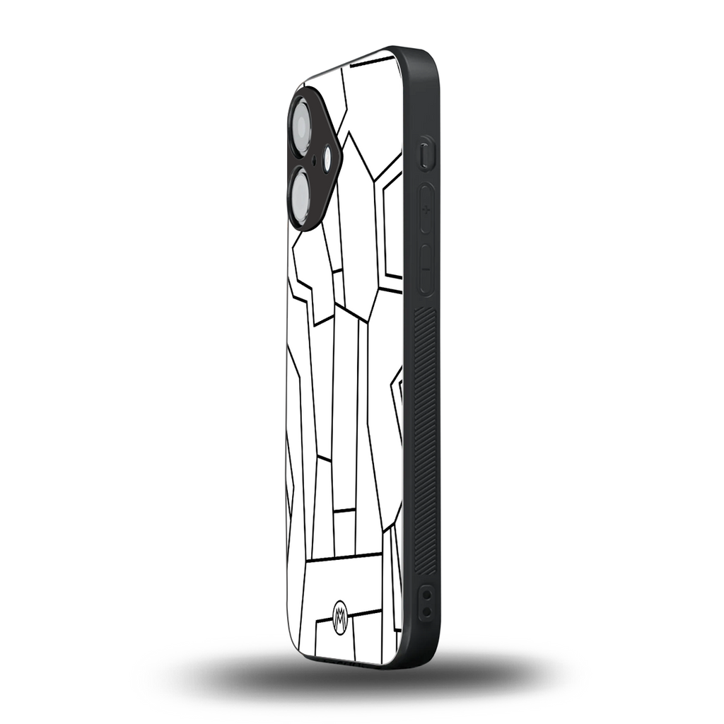 mosaic back phone cover | glass case for iphone 16