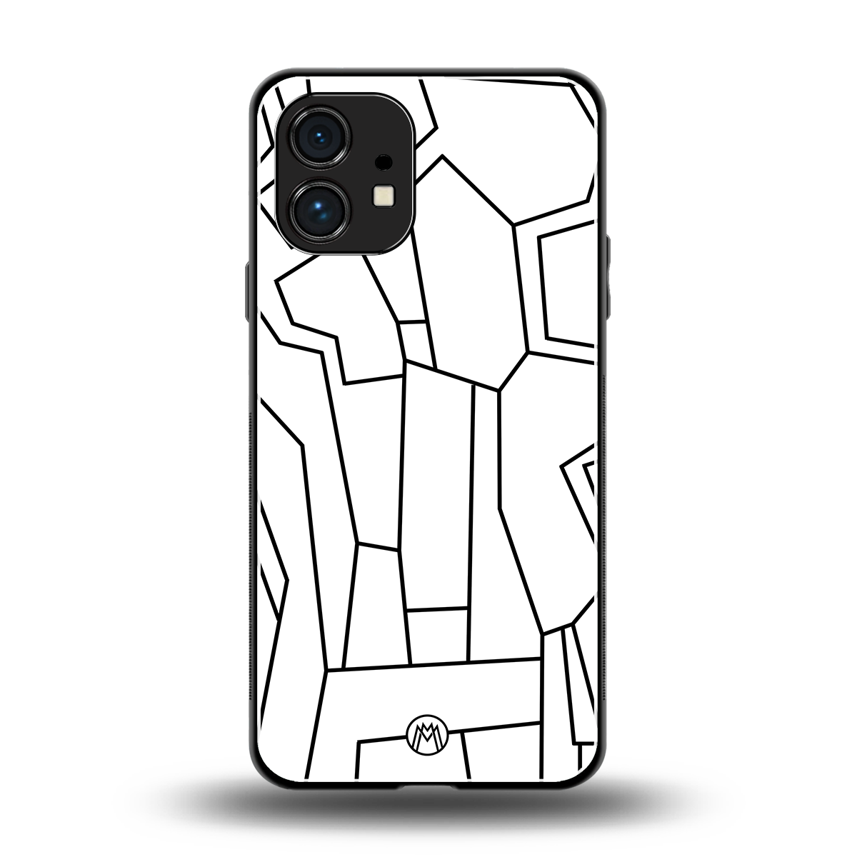 mosaic back phone cover | glass case for nothing phone 1