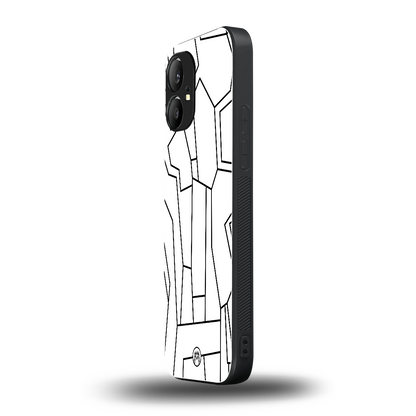 mosaic back phone cover | glass case for nothing phone 1