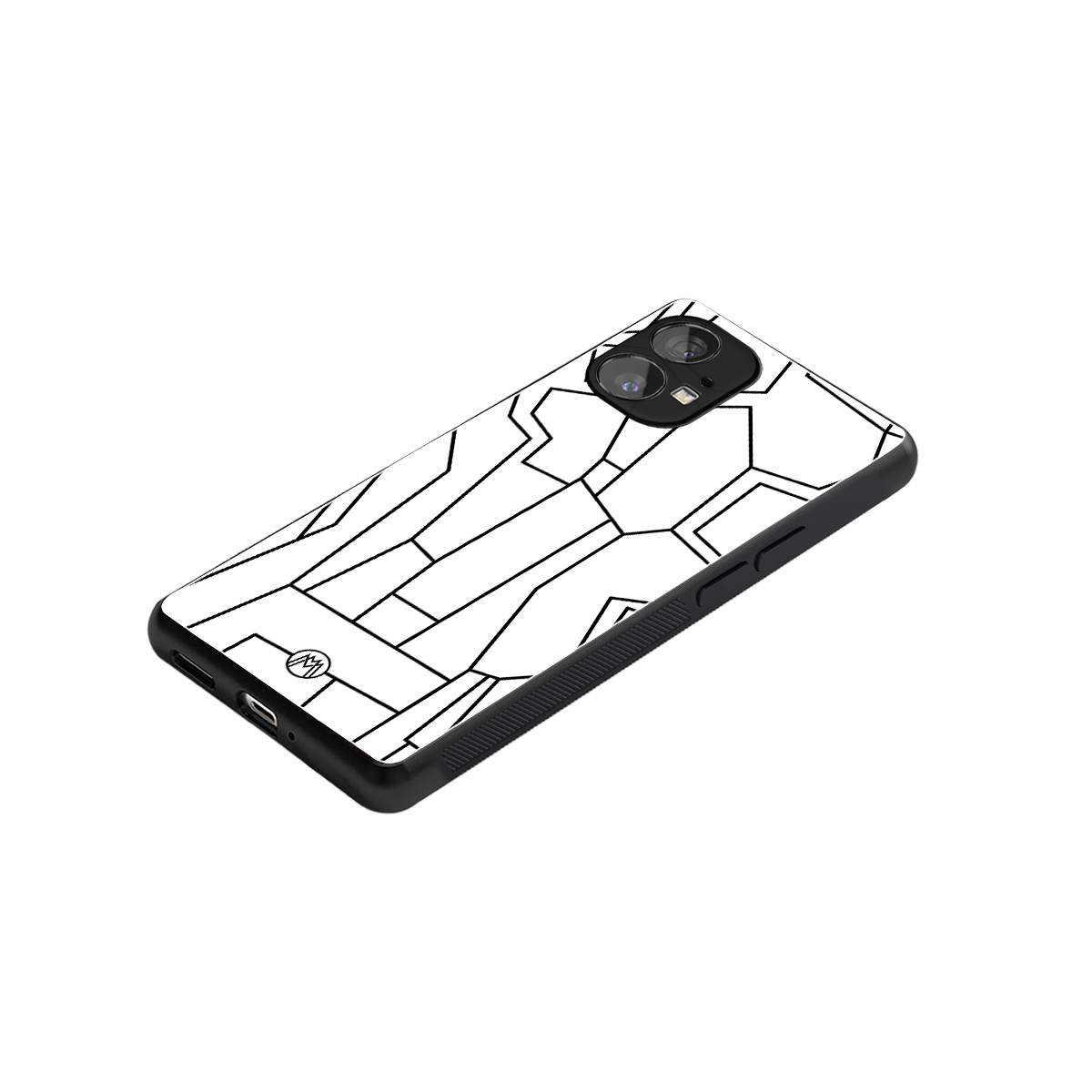 mosaic back phone cover | glass case for nothing phone 1