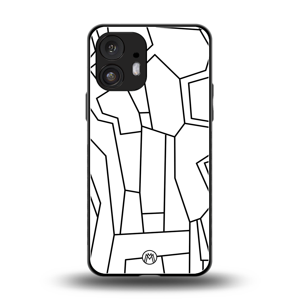 mosaic back phone cover | glass case for nothing phone 2