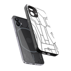mosaic back phone cover | glass case for nothing phone 2