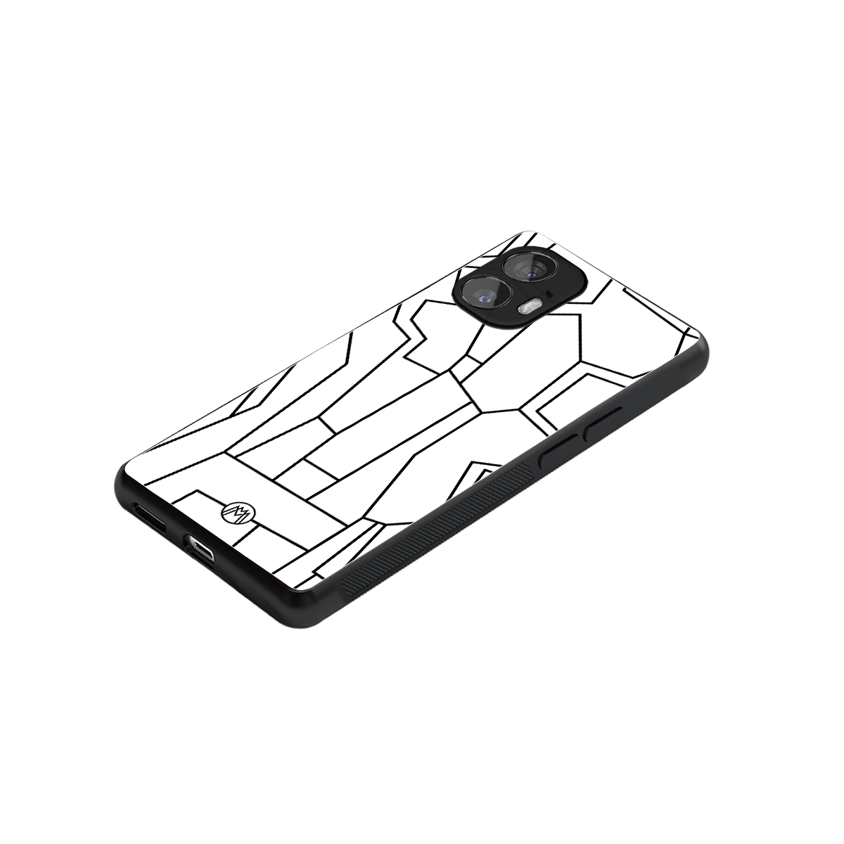 mosaic back phone cover | glass case for nothing phone 2