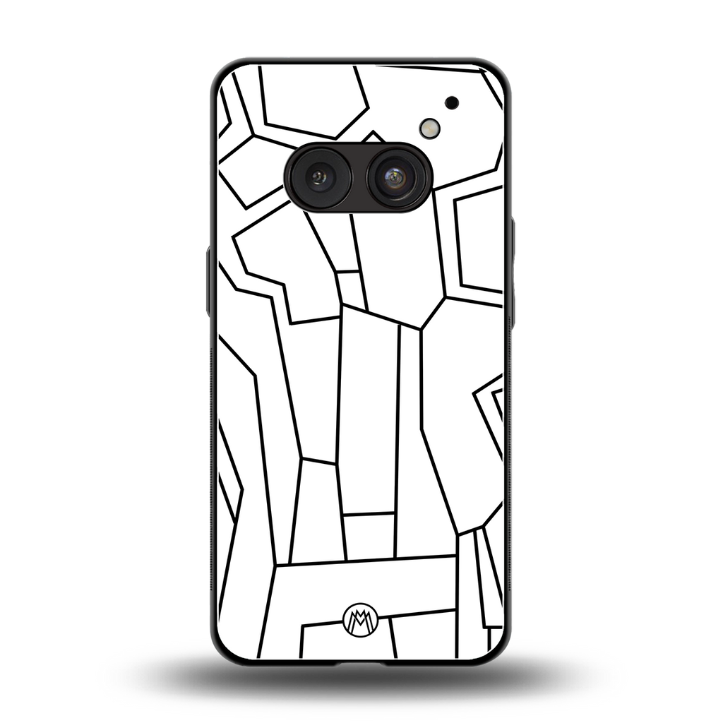 mosaic back phone cover | glass case for nothing phone 2a