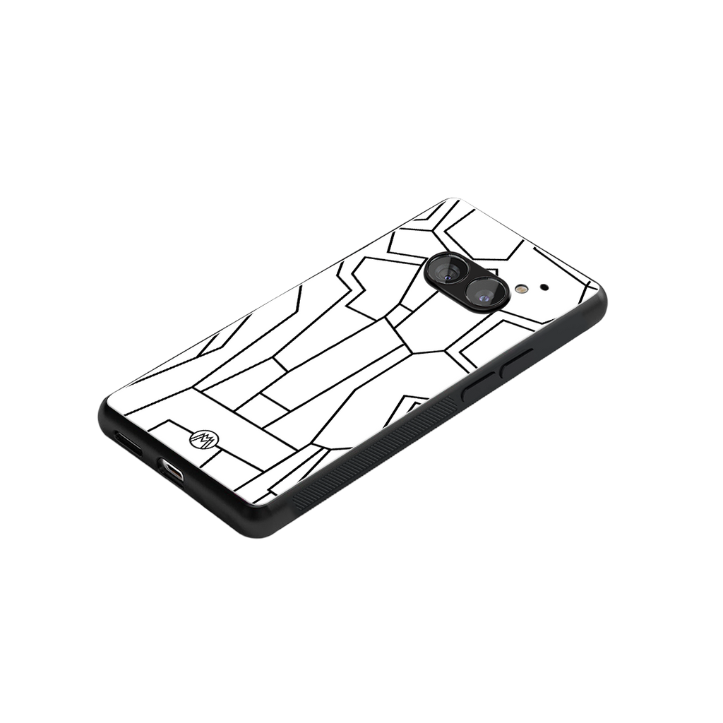 mosaic back phone cover | glass case for nothing phone 2a