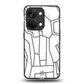 mosaic back phone cover | glass case for oneplus nord 3